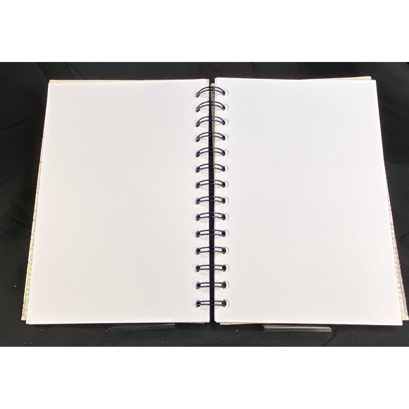 Journal Unique City-Scape Design Handmade Upcycle Spiral Notebook Urban Skyline - Picture 5 of 7